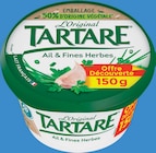 Tartare ail et fines herbes en promo chez Intermarché Super Tartare ail et fines herbes dans le catalogue Intermarché Super