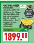 Aktuelles MINITRANSPORTER Angebot bei Marktkauf in Bielefeld ab 599,00 €