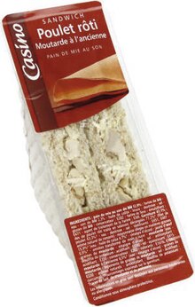Vival Villeneuve-Saint-Georges - SANDWICH POULET RÔTI MOUTARDE À L’ANCIENNE Promo SANDWICH POULET RÔTI MOUTARDE À L’ANCIENNE dans le catalogue Vival "# Prêt pour les jours euros" à Villeneuve-Saint-Georges