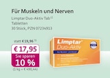 mea - meine apotheke - Limptar Duo-Aktiv Tab Angebot im Prospekt Limptar Duo-Aktiv Tab bei mea - meine apotheke im Prospekt "" für 17,95 €
