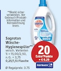 Wäsche-Hygienespüler von Sagrotan im aktuellen EDEKA Prospekt