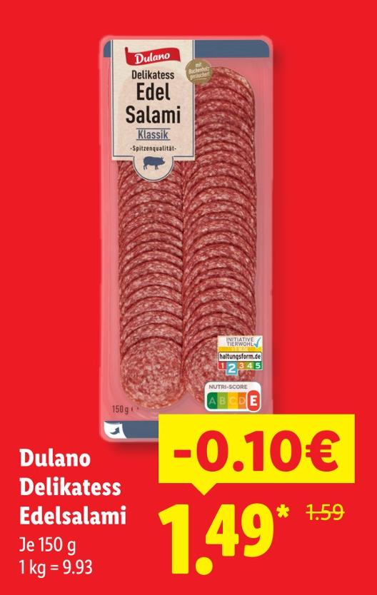 Delikatess Edelsalami Klassik