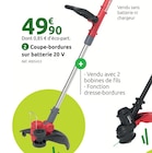 Promo Coupe-bordures sur batterie 20 V à 49,90 € dans le catalogue Mr.Bricolage à Oyonnax