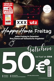 Aktueller XXXLutz Möbelhäuser Möbel & Einrichtung Prospekt in Silz und Umgebung, "Happy Home Freitag" mit 8 Seiten, 03.12.2024 - 15.12.2024