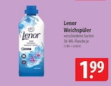 Weichspüler Angebote von Lenor bei famila Nordost Pinneberg für 1,99 €