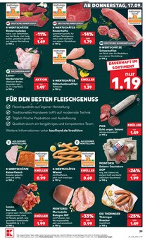 Rindfleisch im aktuellen Kaufland Prospekt (Halle (Saale)) Rindfleisch im Kaufland Prospekt "Hier bin ich richtig" mit 78 Seiten (Halle (Saale))