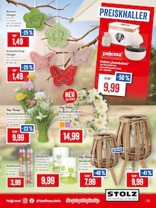 Blumen im Kaufhaus Stolz Prospekt "STOLZ. Das Kaufhaus im Norden." mit 24 Seiten (Bremerhaven)