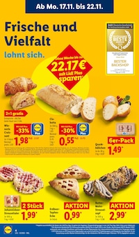 Butter im aktuellen Lidl Prospekt (Heilbronn) Butter im Lidl Prospekt "LIDL LOHNT SICH" mit 73 Seiten (Heilbronn)