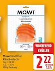 Essential Räucherlachs von Mowi für 2,22 € bei E center im Angebot Essential Räucherlachs von Mowi im aktuellen E center Prospekt