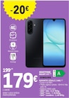 Smartphone Galaxy A17 - Samsung en promo chez E.Leclerc Biarritz à 179,00 €