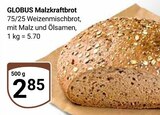 Aktuelle Brot Angebote bei GLOBUS in Saarbrücken Aktuelles Malzkraftbrot Angebot bei GLOBUS in Saarbrücken ab 2,85 €