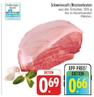 Schweinesaft-/Krustenbraten bei EDEKA im Prospekt "" für 0,66 €