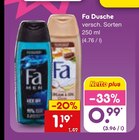 Dusche im Angebot bei Netto Marken-Discount in Gronau Dusche Angebote von Fa bei Netto Marken-Discount Gronau für 0,99 €