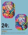 Coffret de cartes pokebox charizard - POKEMON en promo chez E.Leclerc Aulnay-sous-Bois à 24,40 €