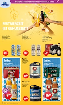Bier im Getränke Hoffmann Prospekt "Aktuelle Angebote" mit 12 Seiten (Lingen (Ems))