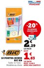 Promo 10 portes-mines HB à 1,83 € dans le catalogue Super U à Le Mesnil-Esnard
