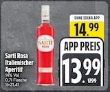 Sarti Rosa Italienischer Aperitif von  im aktuellen EDEKA Prospekt für 13,99 €