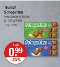 Schogetten von Trumpf im aktuellen V-Markt Prospekt für 0,99 €