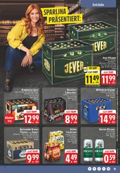 Aktueller EDEKA Prospekt mit Bier, "Aktuelle Angebote", Seite 19
