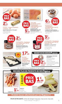 Promotion Salade verte dans le prospectus Super U, valable du 13/10/2026 au 18/10/2026 Promo Salade verte dans le catalogue Super U du moment à la page 5