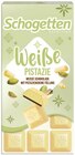 Weiße Pistazie oder Edel-Alpenvollmilch von Schogetten für 1,29 € bei REWE im Angebot Weiße Pistazie oder Edel-Alpenvollmilch von Schogetten im aktuellen REWE Prospekt
