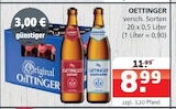 Aktuelle Bier Angebote bei Getränke Quelle WVG in Magdeburg Aktuelles OETTINGER Angebot bei Getränke Quelle WVG in Magdeburg ab 8,99 €