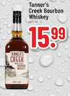 Bourbon Whiskey im Angebot bei Trinkgut in Maintal Bourbon Whiskey Angebote von Tanner's Creek bei Trinkgut Maintal für 15,99 €