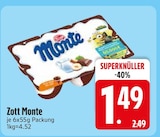Monte von Zott im aktuellen EDEKA Prospekt für 1,49 €
