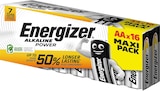 Batterien Power AA Angebote von Energizer bei dm-drogerie markt Mainz für 5,95 €