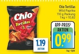 Tortillas Wild Paprika Angebote von Chio bei diska Hof für 0,99 €