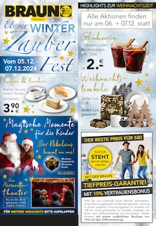 Kaffee im BRAUN Möbel-Center Prospekt "WINTER SALE" mit 22 Seiten (Konstanz)