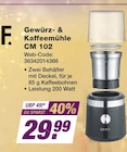 Aktuelles Gewürz- & Kaffeemühle CM 102 Angebot bei expert in Cottbus ab 29,99 €