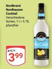 Nordhausen Cocktail im Angebot bei GLOBUS in Leipzig Nordhausen Cocktail Angebote von Nordbrand bei GLOBUS Leipzig für 3,99 €