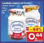 Joghurt auf Frucht von Landliebe im aktuellen Netto Marken-Discount Prospekt