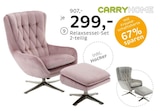 Relaxsessel-Set 2-teilig im Angebot bei XXXLutz Möbelhäuser in Filderstadt Relaxsessel-Set 2-teilig Angebote von CarryHome bei XXXLutz Möbelhäuser Filderstadt für 299,00 €