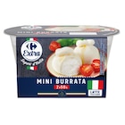 Promo Mini Burrata à 1,99 € dans le catalogue Carrefour à Lille