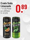 Orange Soda im Trinkgut Prospekt Orange Soda von Crodo im aktuellen Trinkgut Prospekt für 0,89 €