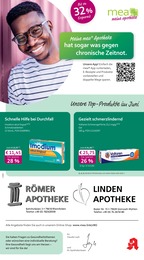 mea - meine apotheke Prospekt für Weil am Rhein mit 4 Seiten mea - meine apotheke Prospekt für Weil am Rhein: "Unsere Juni-Angebote", 4 Seiten, 01.06.2026 - 30.06.2026
