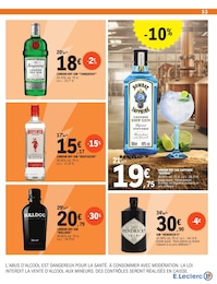 Offre Gin dans le catalogue E.Leclerc du moment à la page 53