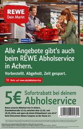 REWE Prospekt "Dein Markt" für Achern, 26 Seiten, 13.05.2024 - 18.05.2024