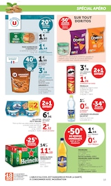 Heineken en promo dans le catalogue U Express à la page 13