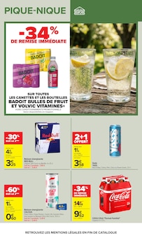 Promotion Boisson gazeuse dans le prospectus Carrefour, valable du 23/06/2026 au 06/07/2026 Promo Boisson gazeuse dans le catalogue Carrefour du moment à la page 23