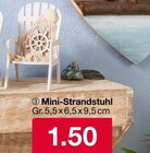 Mini-Strandstuhl im aktuellen Woolworth Prospekt für 1,50 €