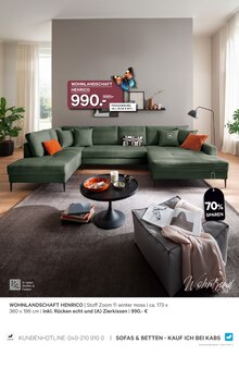 Sitzmöbel im Kabs Prospekt "DOPPELT SPAREN!" mit 58 Seiten (Osnabrück)