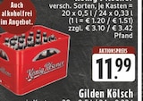 EDEKA Eschweiler - König Pilsener Angebot im Prospekt König Pilsener bei EDEKA im Eschweiler Prospekt für 11,99 €