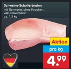 Schweine-Schulterbraten bei Netto Marken-Discount im Gernsbach Prospekt für 4,99 €