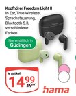 Kopfhörer Freedom Light II im Angebot bei GLOBUS in St. Ingbert Kopfhörer Freedom Light II Angebote von hama bei GLOBUS St. Ingbert für 14,99 €