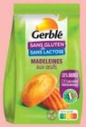 MADELEINES SANS GLUTEN - GERBLÉ en promo chez Intermarché MADELEINES SANS GLUTEN - GERBLÉ dans le catalogue Intermarché