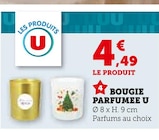 Bougie parfumée - U en promo chez Super U Bougie parfumée - U dans le catalogue Super U