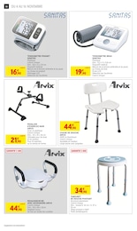 Prix et réduction Tensiomètre dans le prospectus Intermarché Hyper en cours Offre Tensiomètre dans le catalogue Intermarché Hyper du moment à la page 56